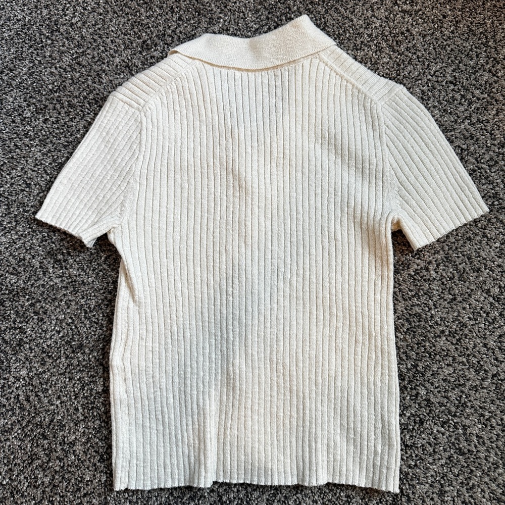 Madewell Ribbed Top - Picture 4 of 5